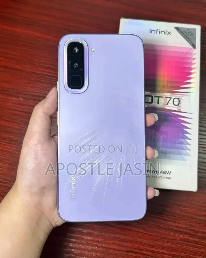 New Infinix Hot 70 256 GB Pink