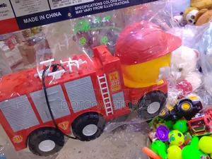 Plastic Toy Fire Truck