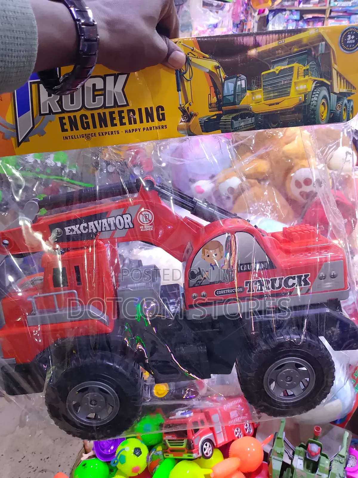 Rock Engineering Toy Excavator Truck