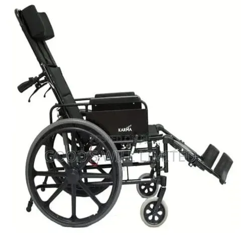 Inclined Wheel Chair With Backrest
