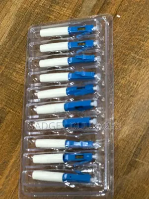 10-Pack SC/UPC Fiber Optic Fast Connectors