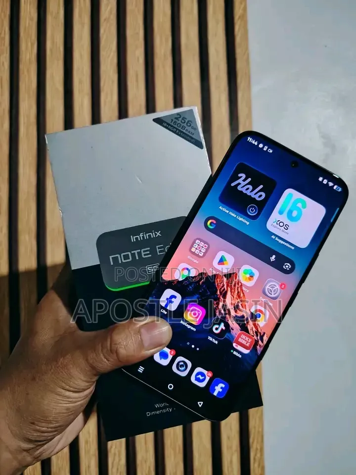 New Infinix Note Edge 256 GB Gray