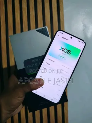 New Infinix Note Edge 256 GB Gray