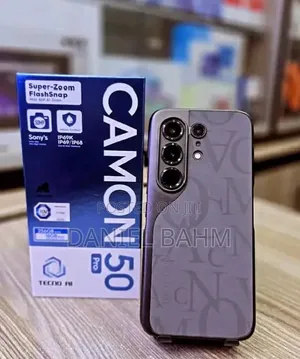 New Tecno Camon 50 Pro 256 GB Black