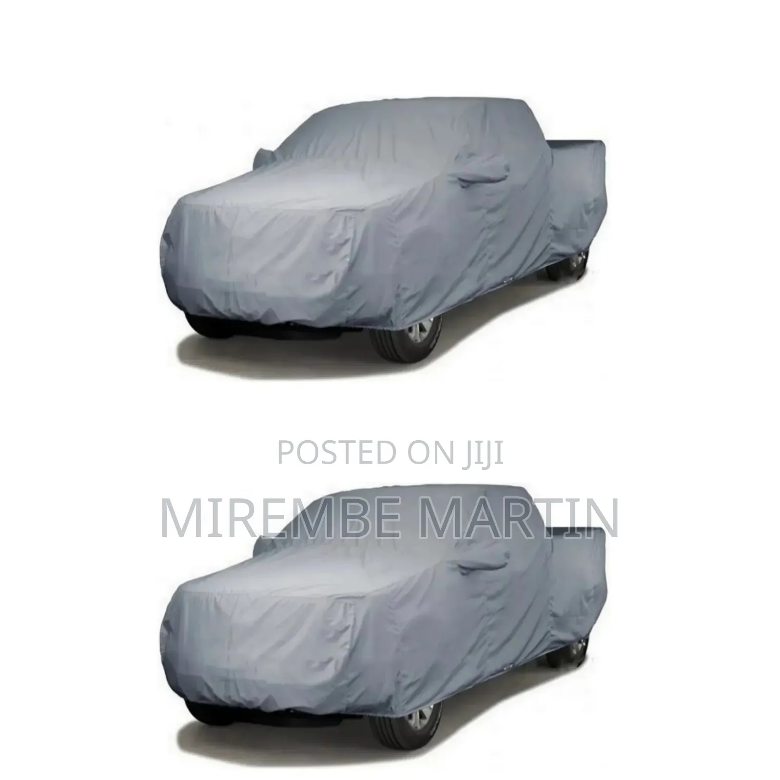 A Gray Custom-Fit Vehicle Cover,