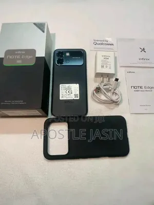 New Infinix Note Edge 256 GB Gray