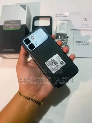 New Infinix Note Edge 256 GB Gray