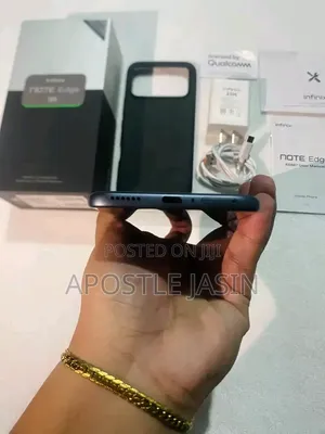 New Infinix Note Edge 256 GB Gray
