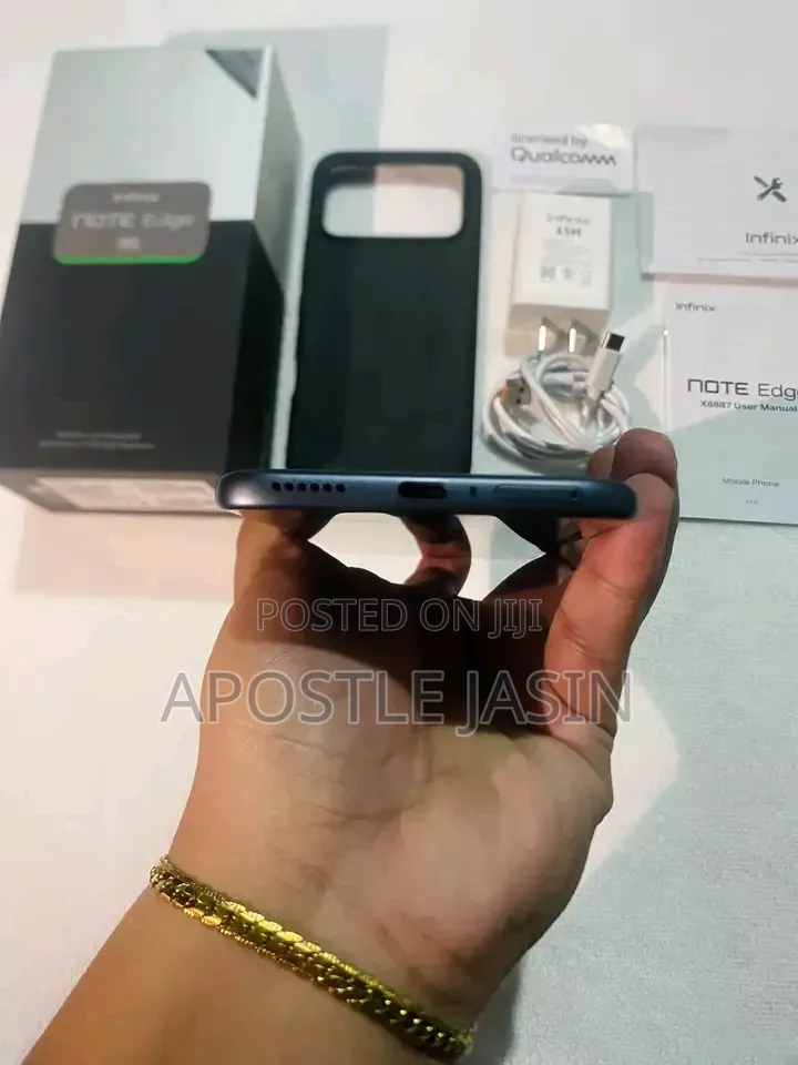 New Infinix Note Edge 256 GB Gray