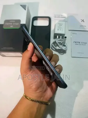 New Infinix Note Edge 256 GB Gray