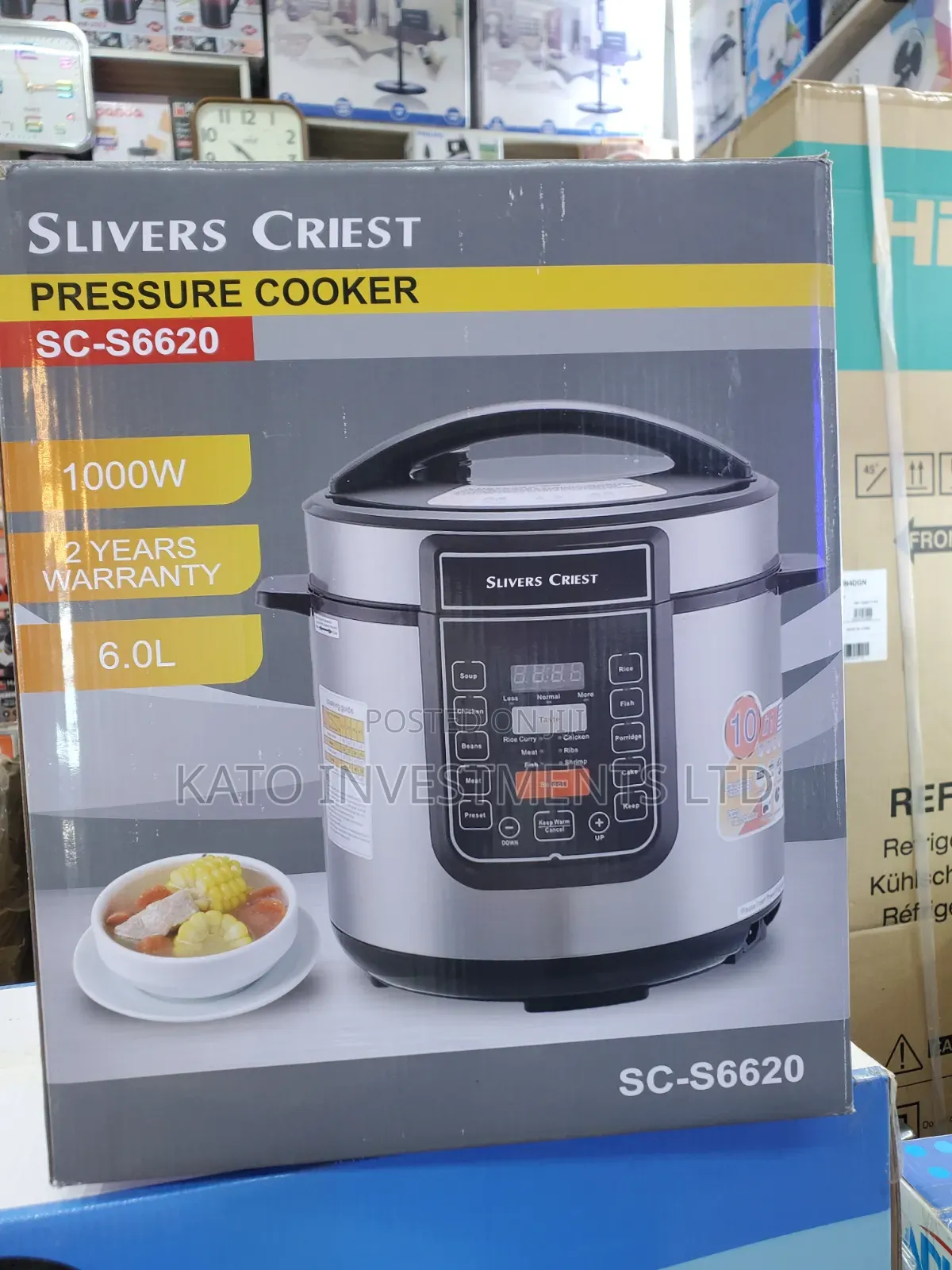 Silvercrest 6litrs Pressure Cooker