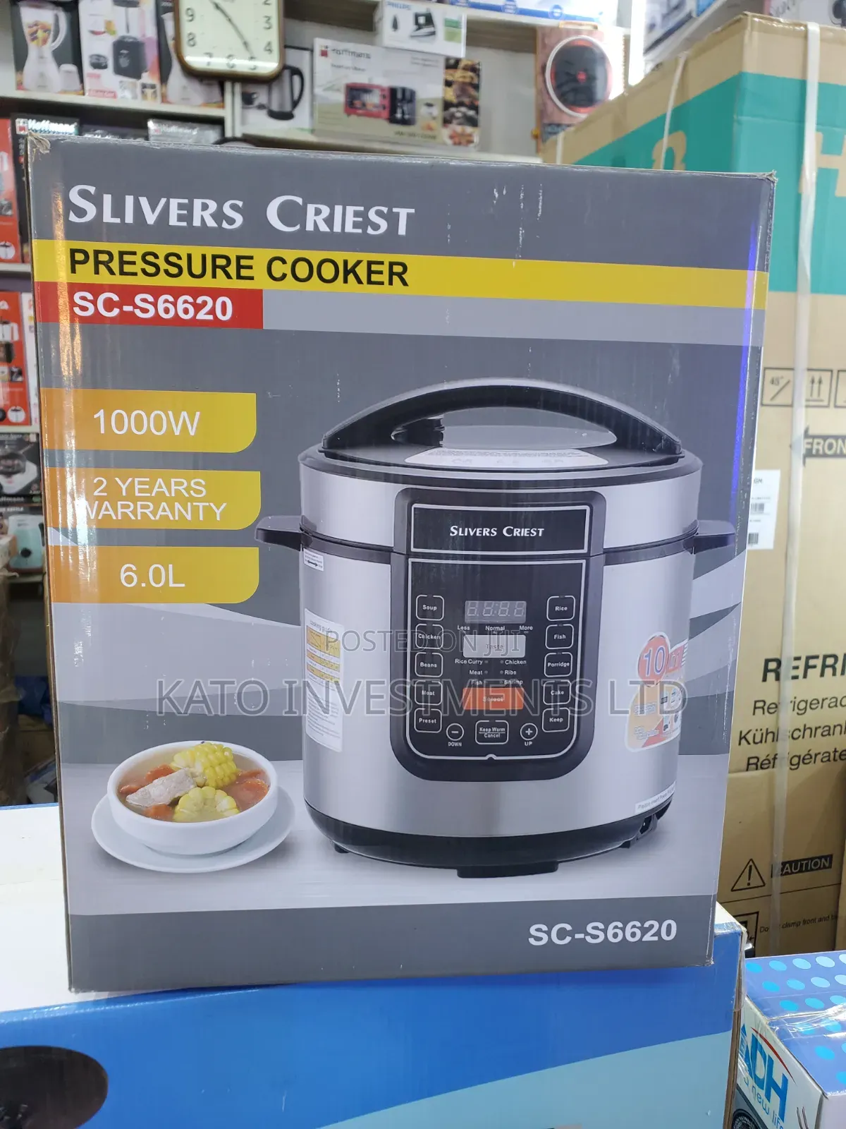 Silvercrest 6litrs Pressure Cooker