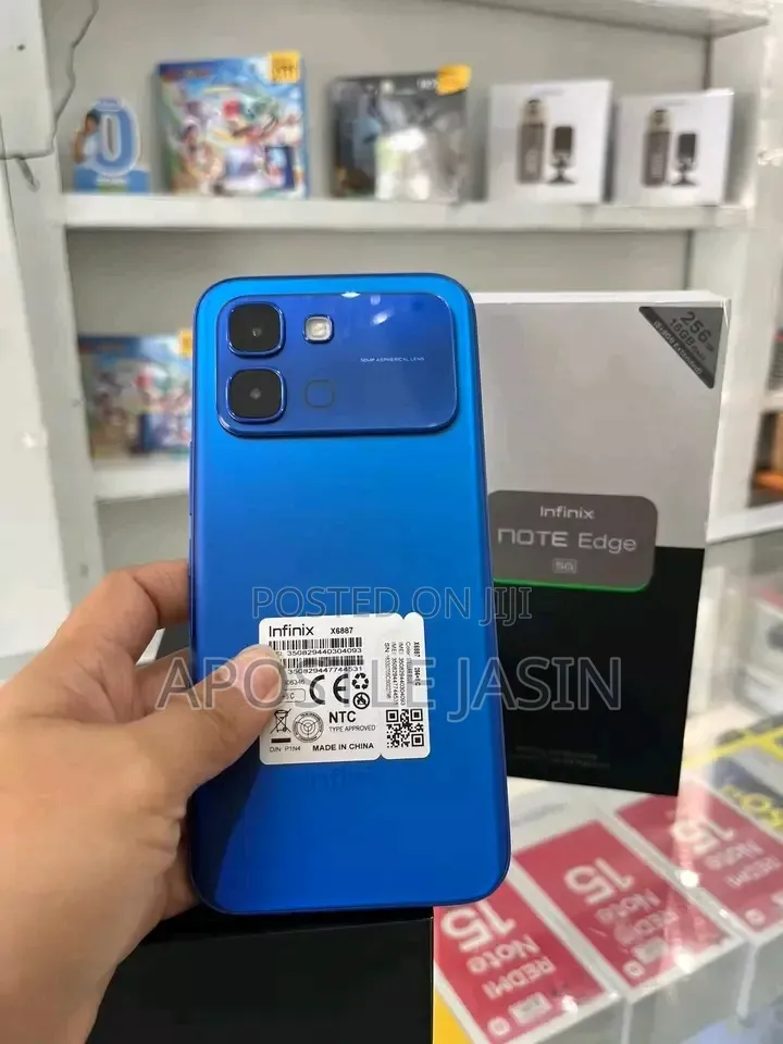 New Infinix Note Edge 256 GB Blue