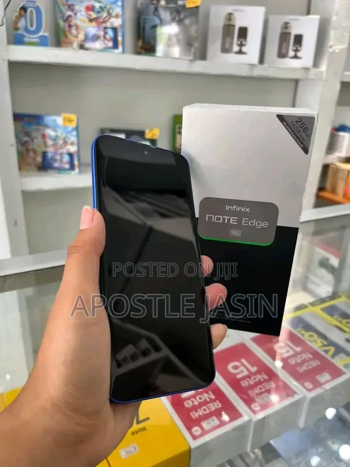 New Infinix Note Edge 256 GB Blue