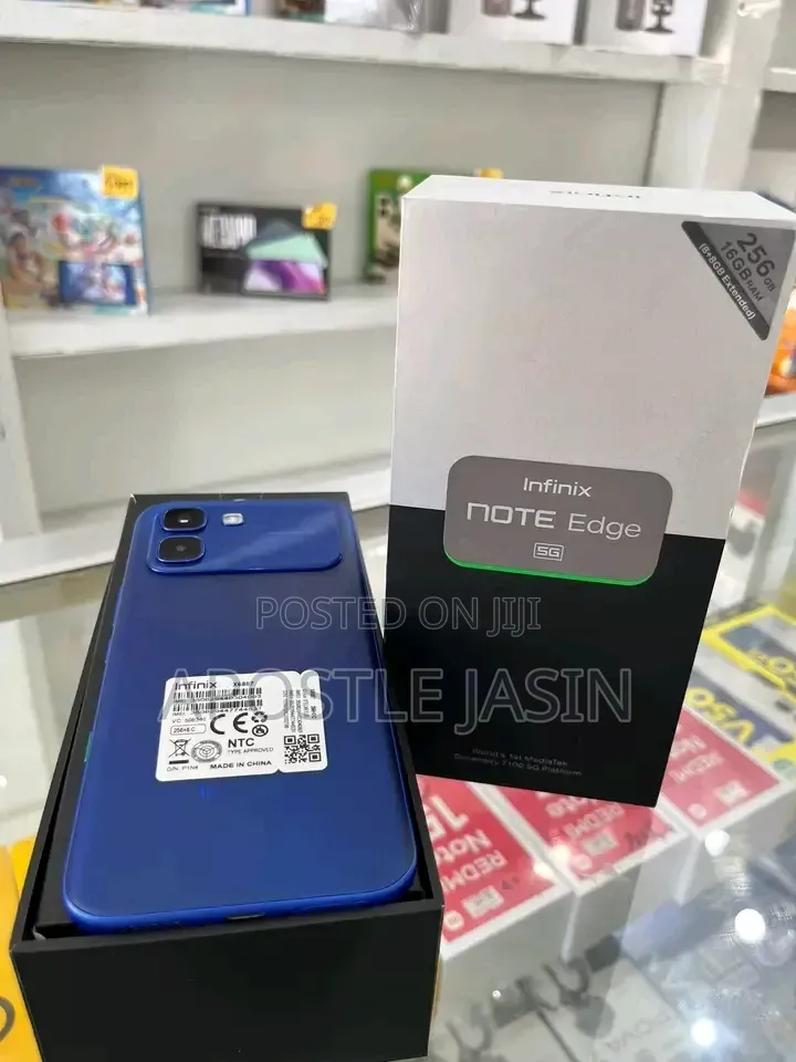 New Infinix Note Edge 256 GB Blue