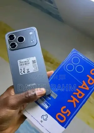 New Tecno Spark 50 128 GB Gray