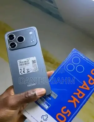 New Tecno Spark 50 128 GB Gray