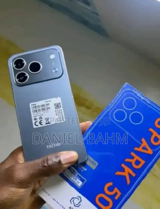 New Tecno Spark 50 128 GB Gray