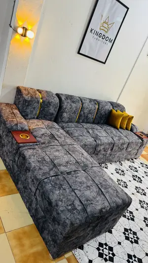 L Sofa at 700,000ugs With Free Cushions