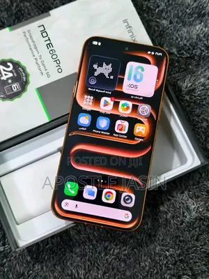 New Infinix Note 60 Pro 256 GB Orange