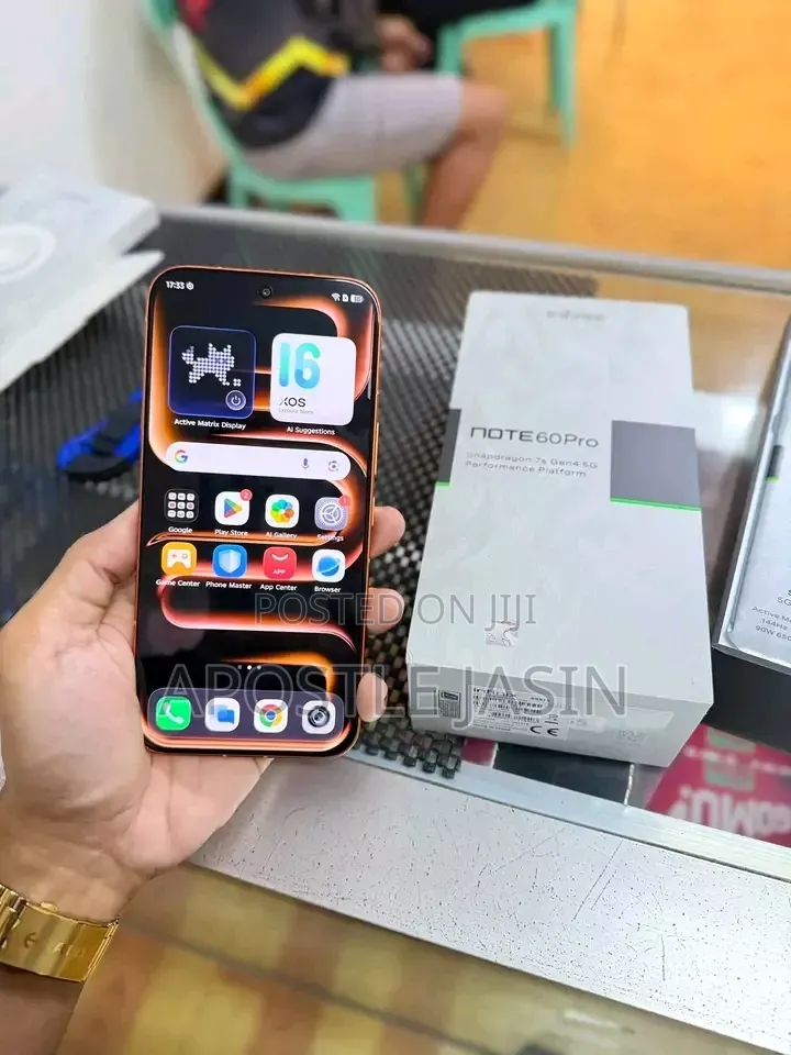 New Infinix Note 60 Pro 256 GB Orange