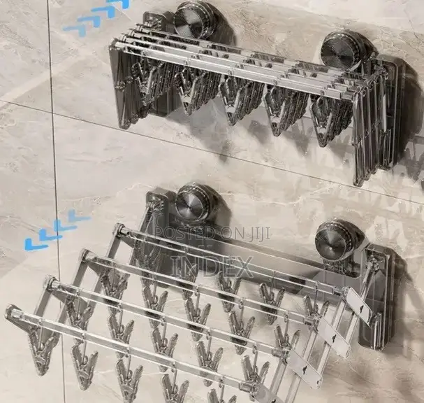 Foldable Drying Rack With Clips Designed for Small for Small Space