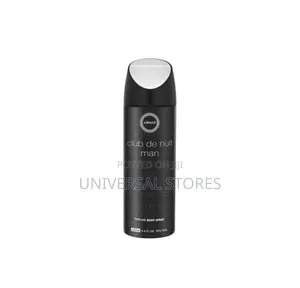 Armaf Club De Nuit Body Deodorant Spray For
Men 200ml-Black