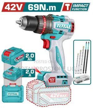 Tidli426981 - Compact Brushless Cordless Impact Drill 42v/69n.m