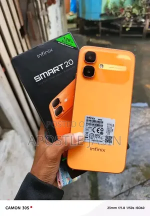 New Infinix Smart 20 128 GB Orange