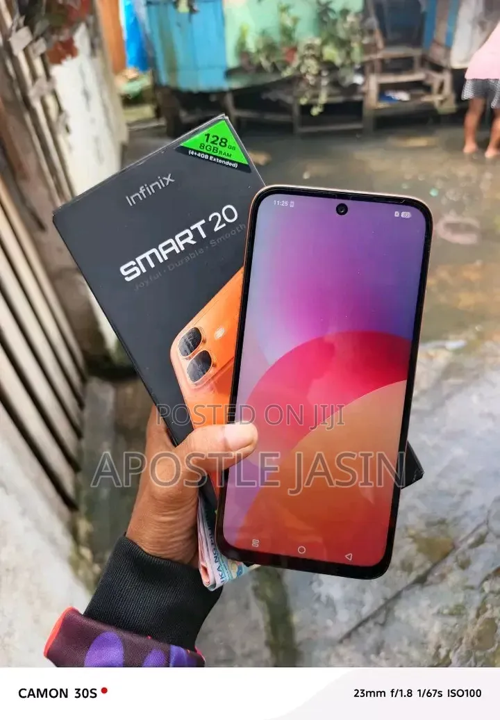 New Infinix Smart 20 128 GB Orange