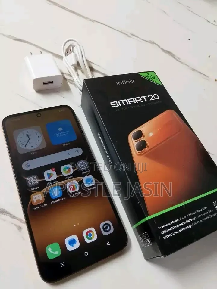New Infinix Smart 20 128 GB Black