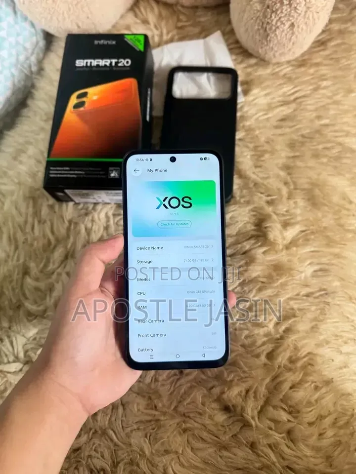 New Infinix Smart 20 128 GB Black