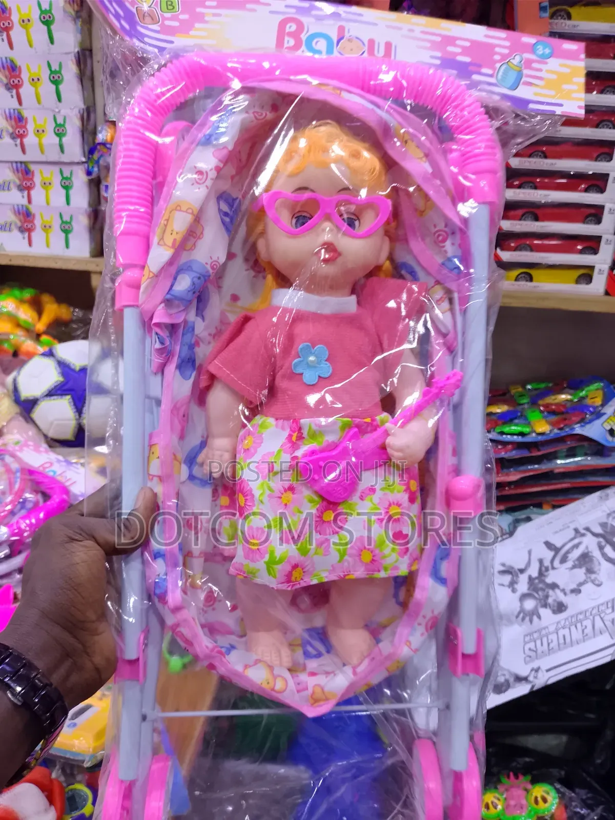 Baby Doll Stroller Toy Set