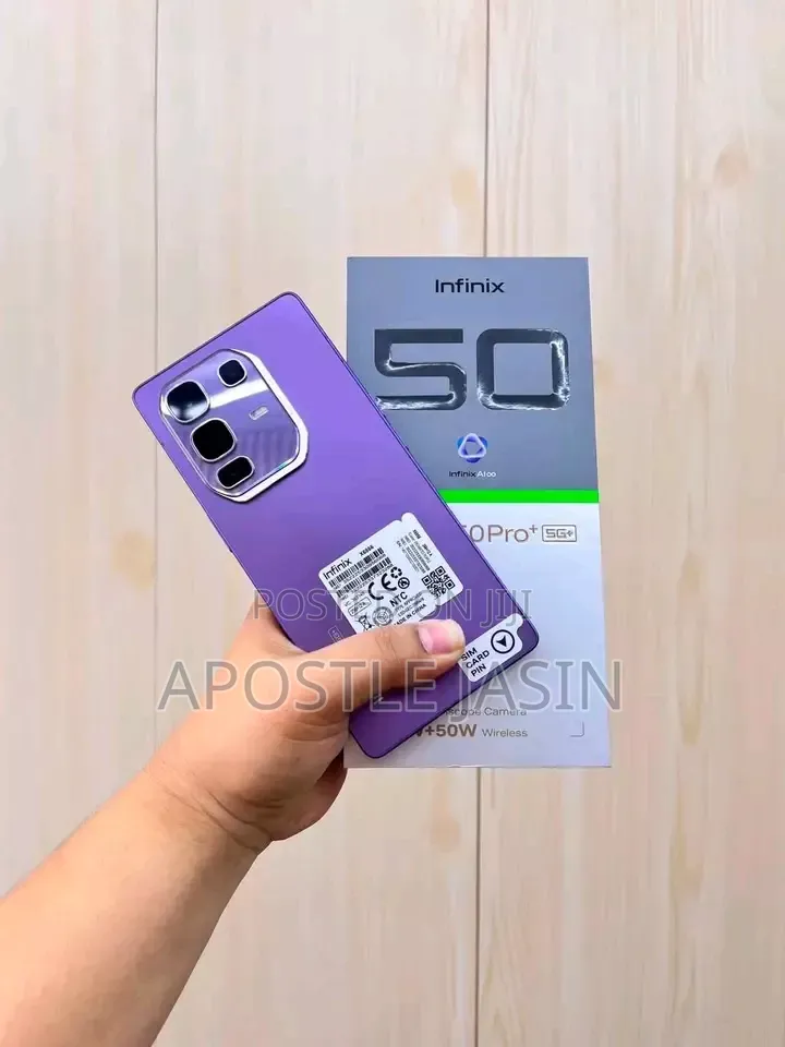 New Infinix Note 50 Pro+ 256 GB Purple