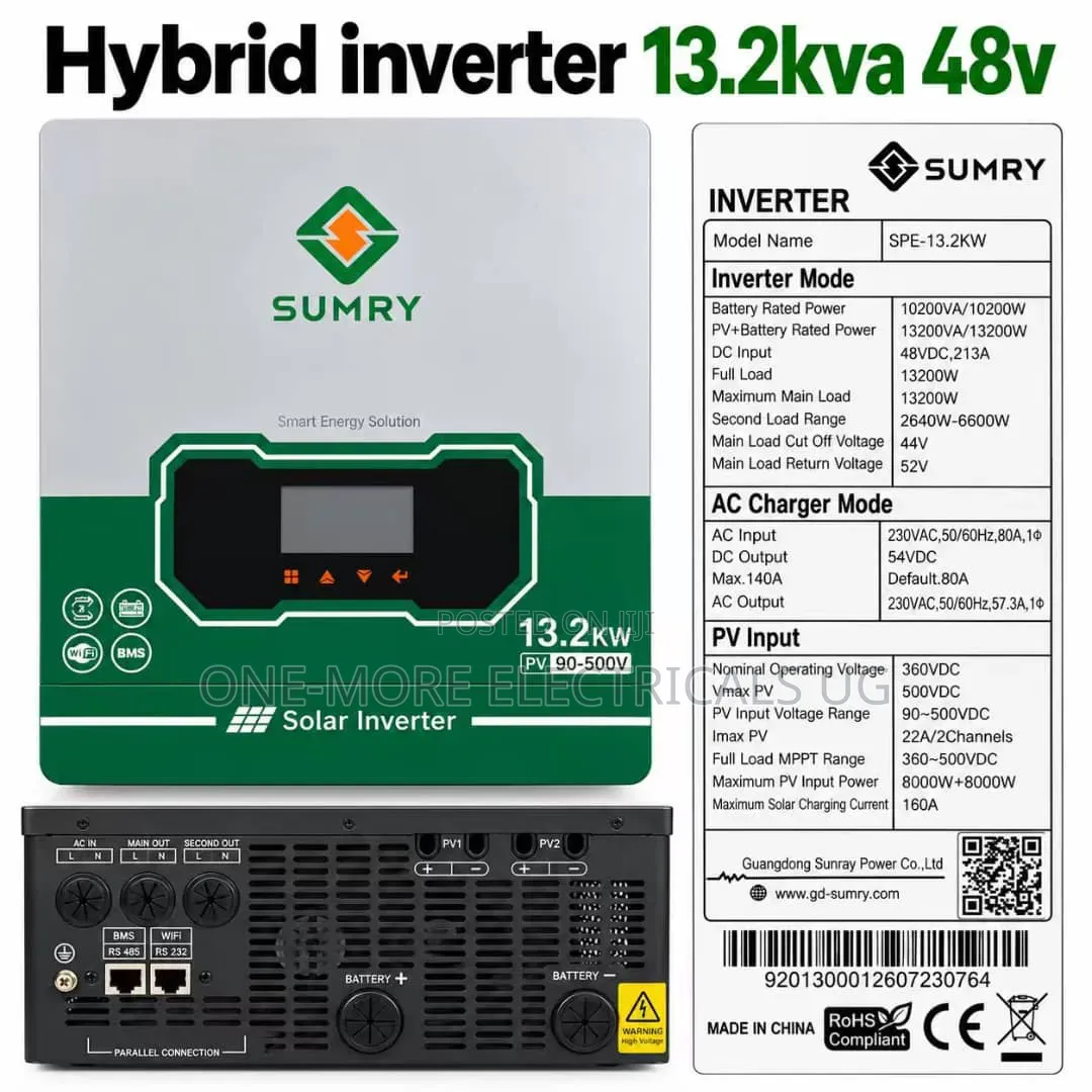 13kva/48v Heavy Duty Hybrid Inverter Charger