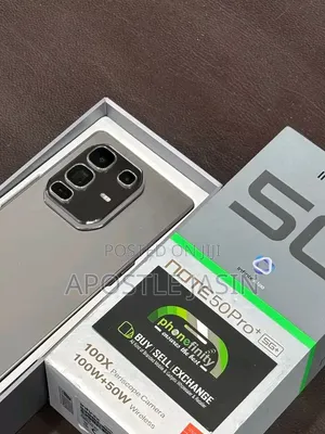New Infinix Note 50 Pro+ 256 GB Gray