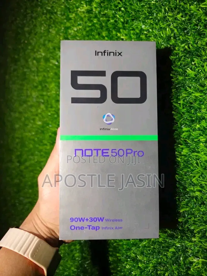 New Infinix Note 50 Pro 256 GB Silver