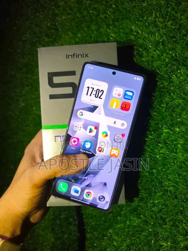 New Infinix Note 50 Pro 256 GB Silver
