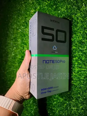 New Infinix Note 50 Pro 256 GB Silver