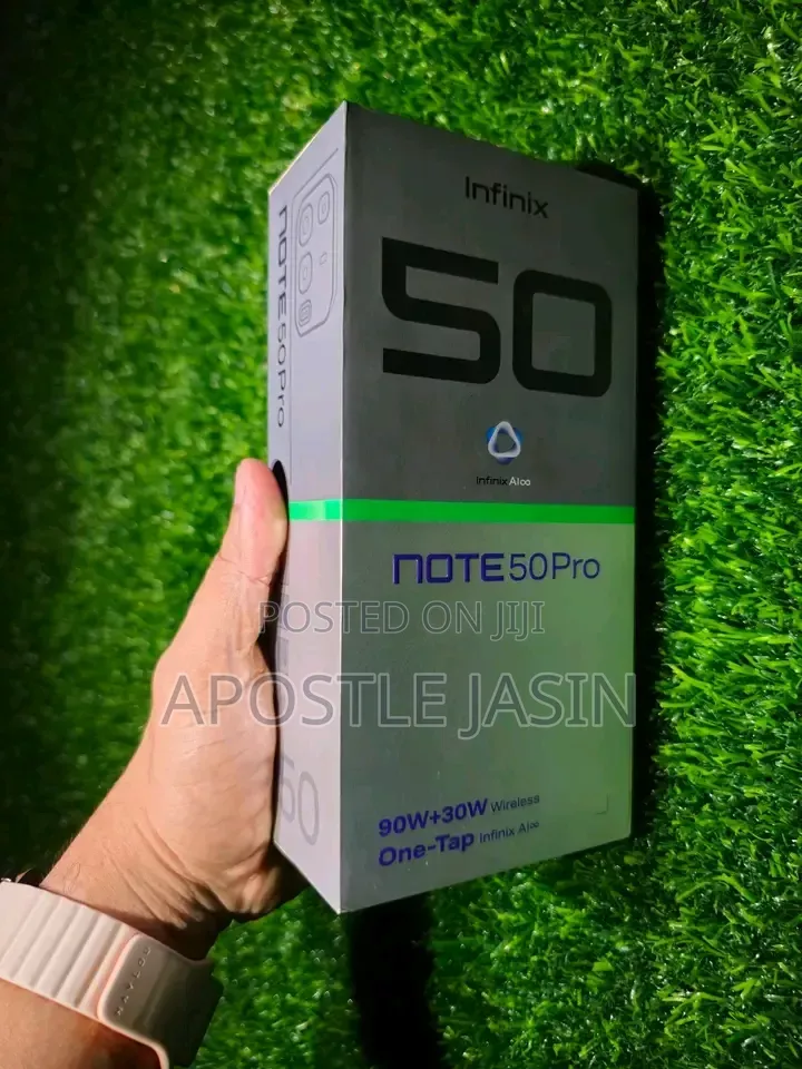 New Infinix Note 50 Pro 256 GB Silver