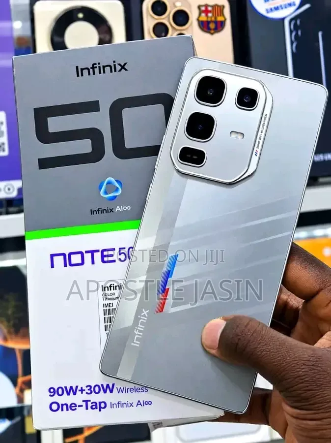 New Infinix Note 50 Pro 256 GB Silver