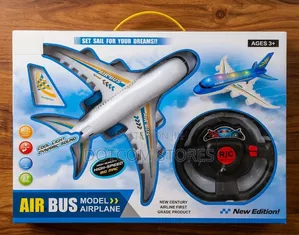 A 2 Channels R/C Airbus A380 Model Airplane