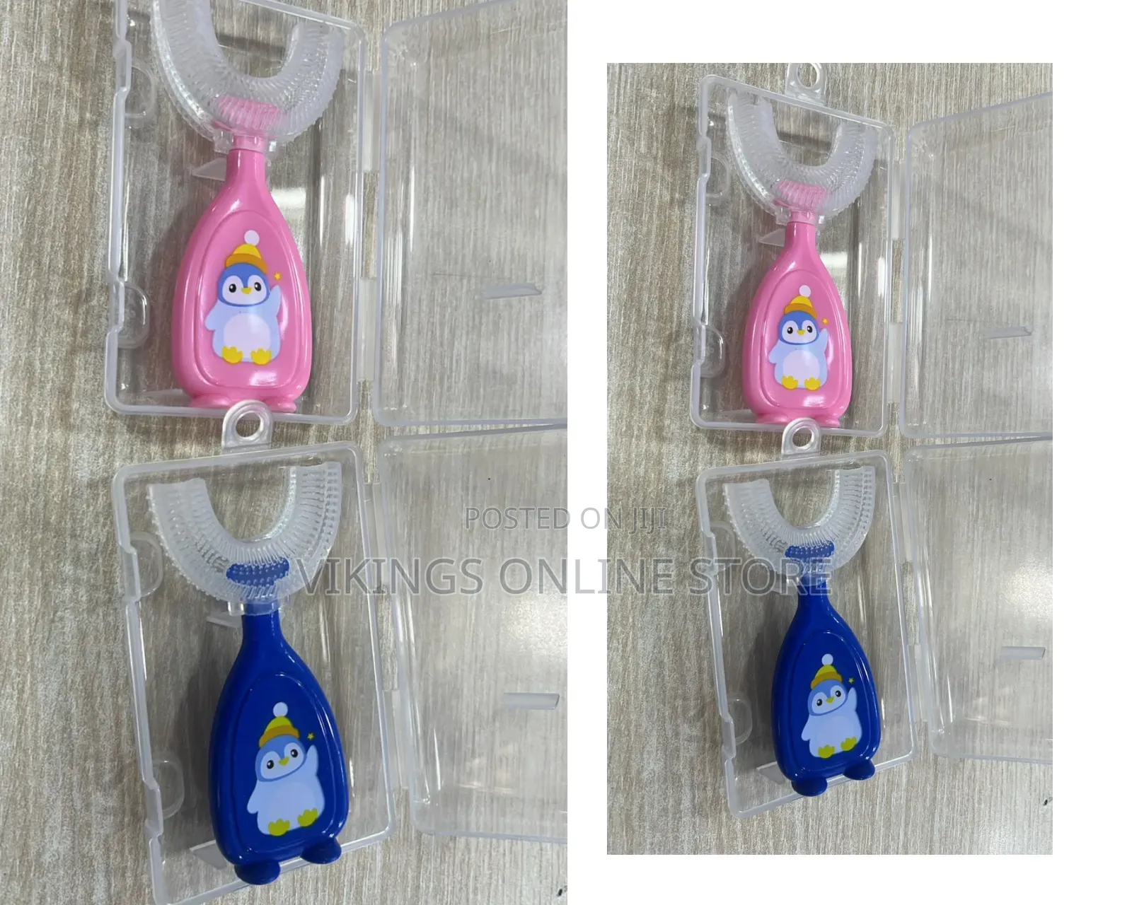 The Little Lookers 360° U-Shaped Baby Toothbrushes