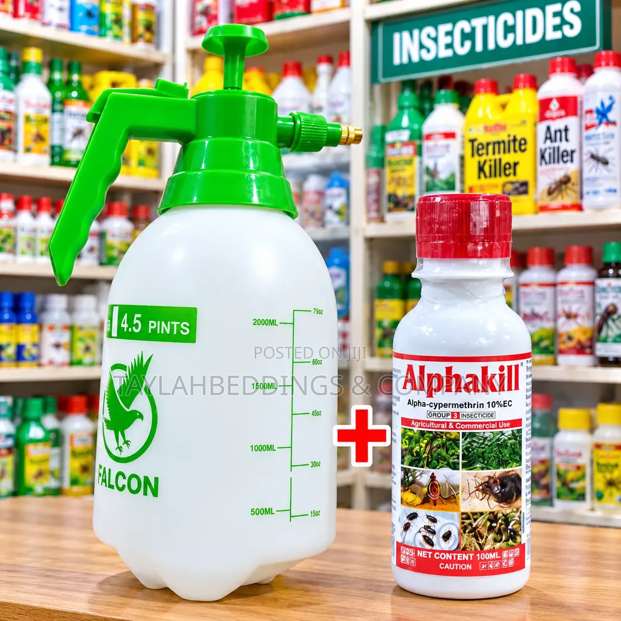 Falcon 2L Pressure Sprayer + Alphakill Insecticide –Pest Control Combo