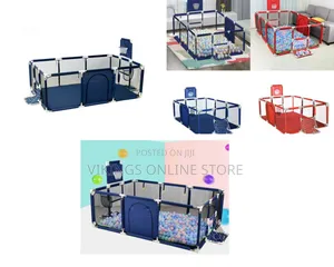 A Multifunctional Large Baby Playpen and Safety Play Yard