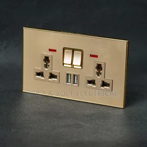 Modern Luxury USB Wall Socket