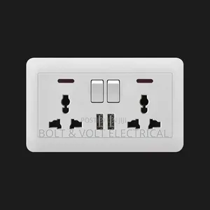 Modern Luxury USB Wall Socket