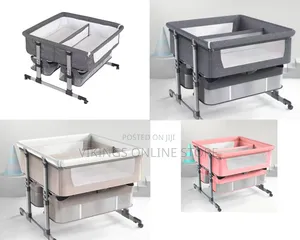 Twin Bedside Sleeper and Double Bassinet