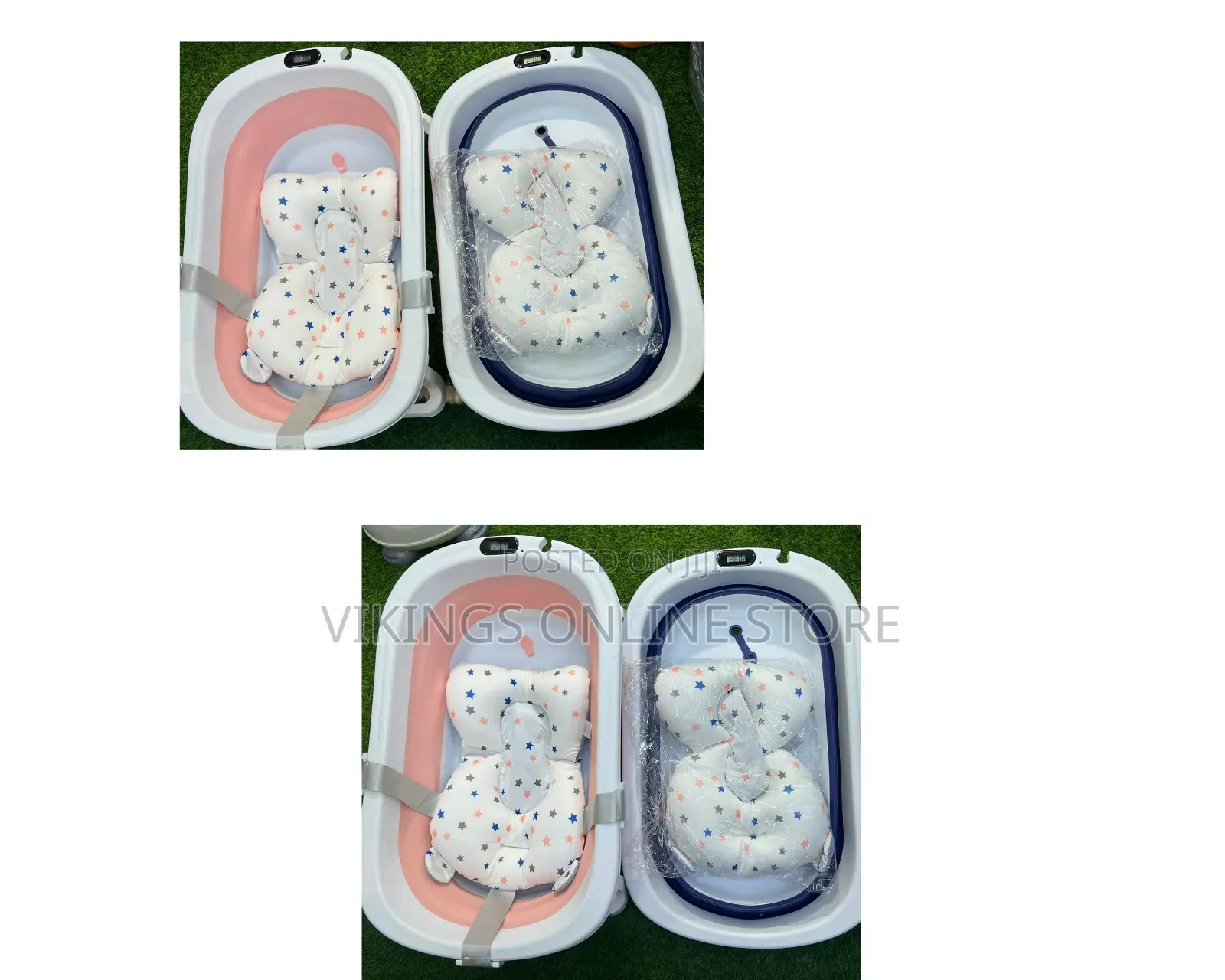 Collapsible Baby Bathtub Set