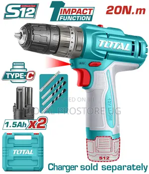 Tidli12206 - Cordless Impact Drill 12v/20n.m